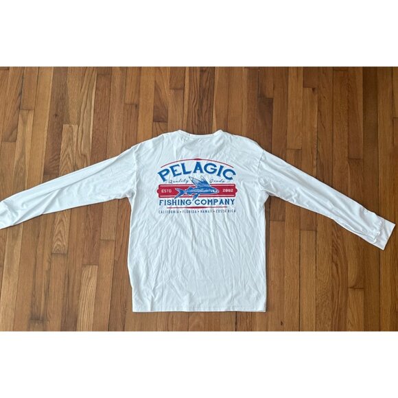 Pelagic Aquatek Men's Performance Offshore Gear Aqua Fishing Size L - Picture 5 of 6